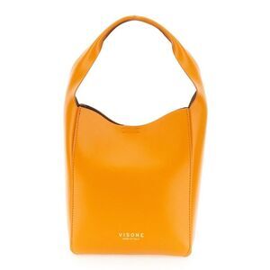 VISONE Elizabeth Leather Shoulder Bag Women Beige Shoulder Bags
